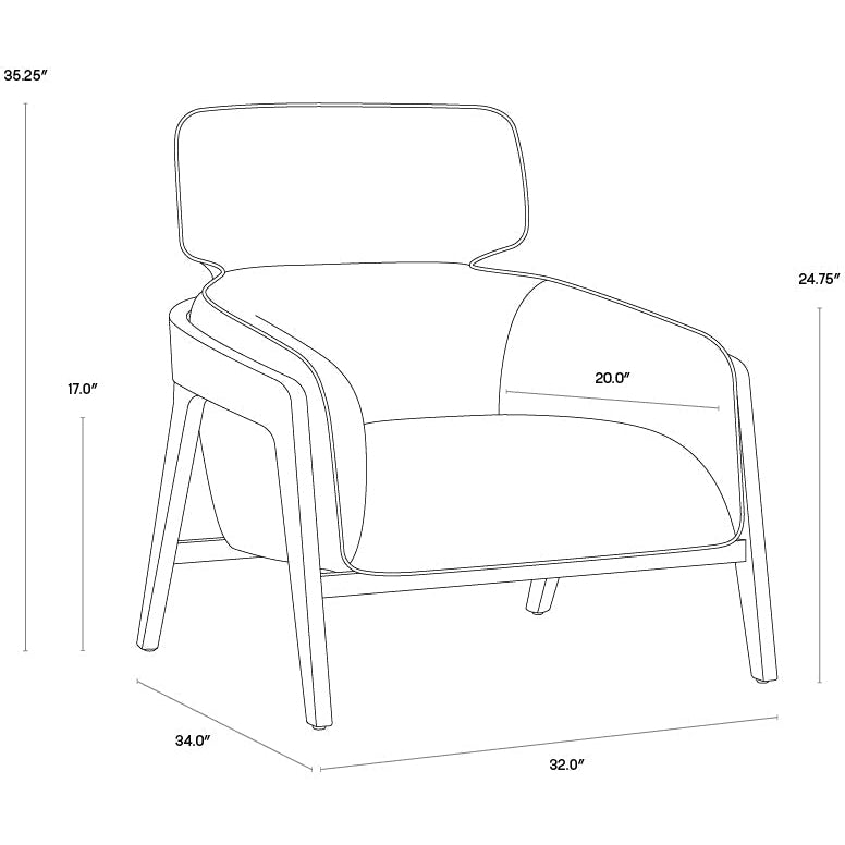 Sunpan Maximus Armchair