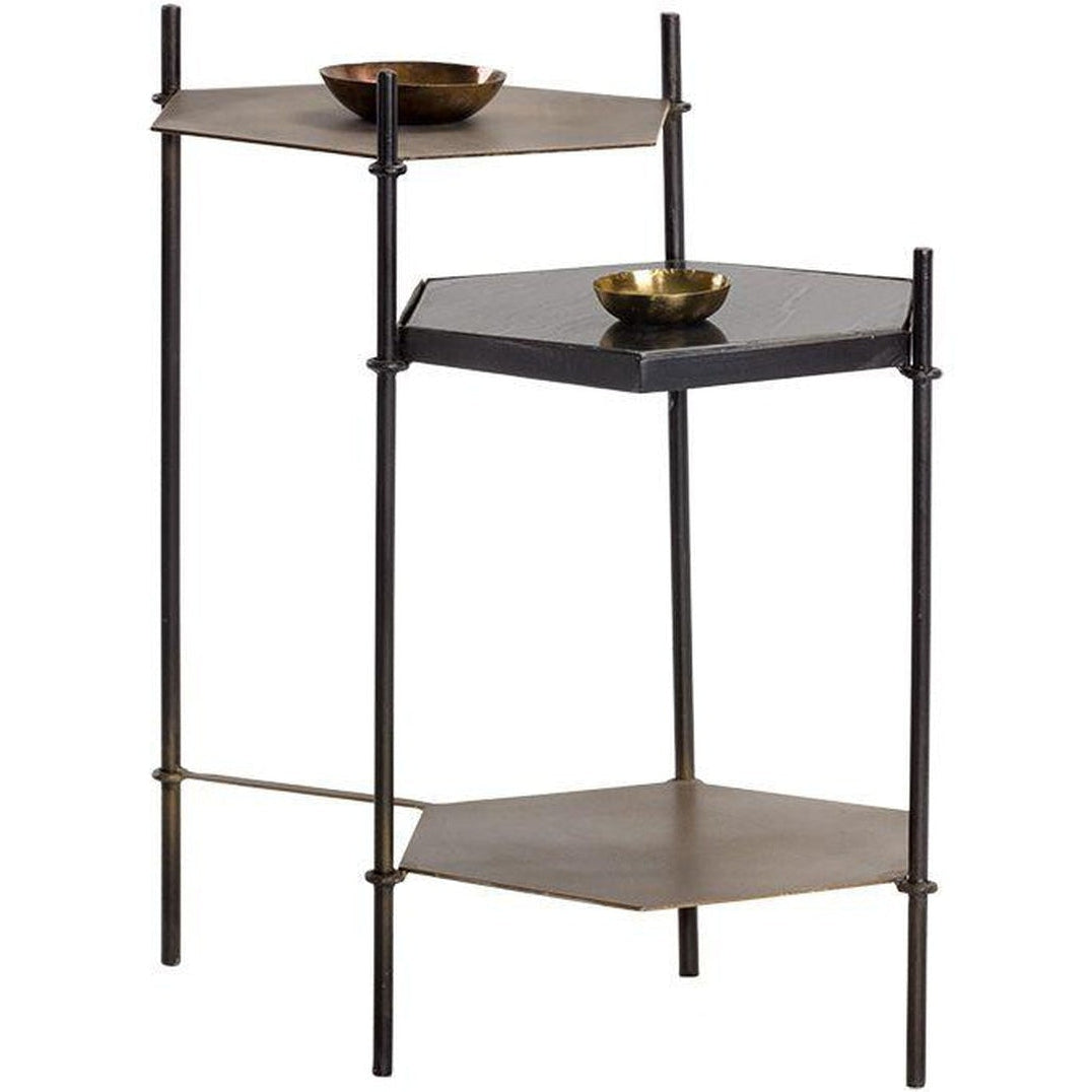 Sunpan Hexall Side Table