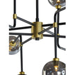 Sunpan Deimos Chandelier - Large - Smoke Grey