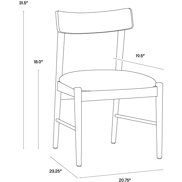 Sunpan Madison Dining Chair - Set of 2