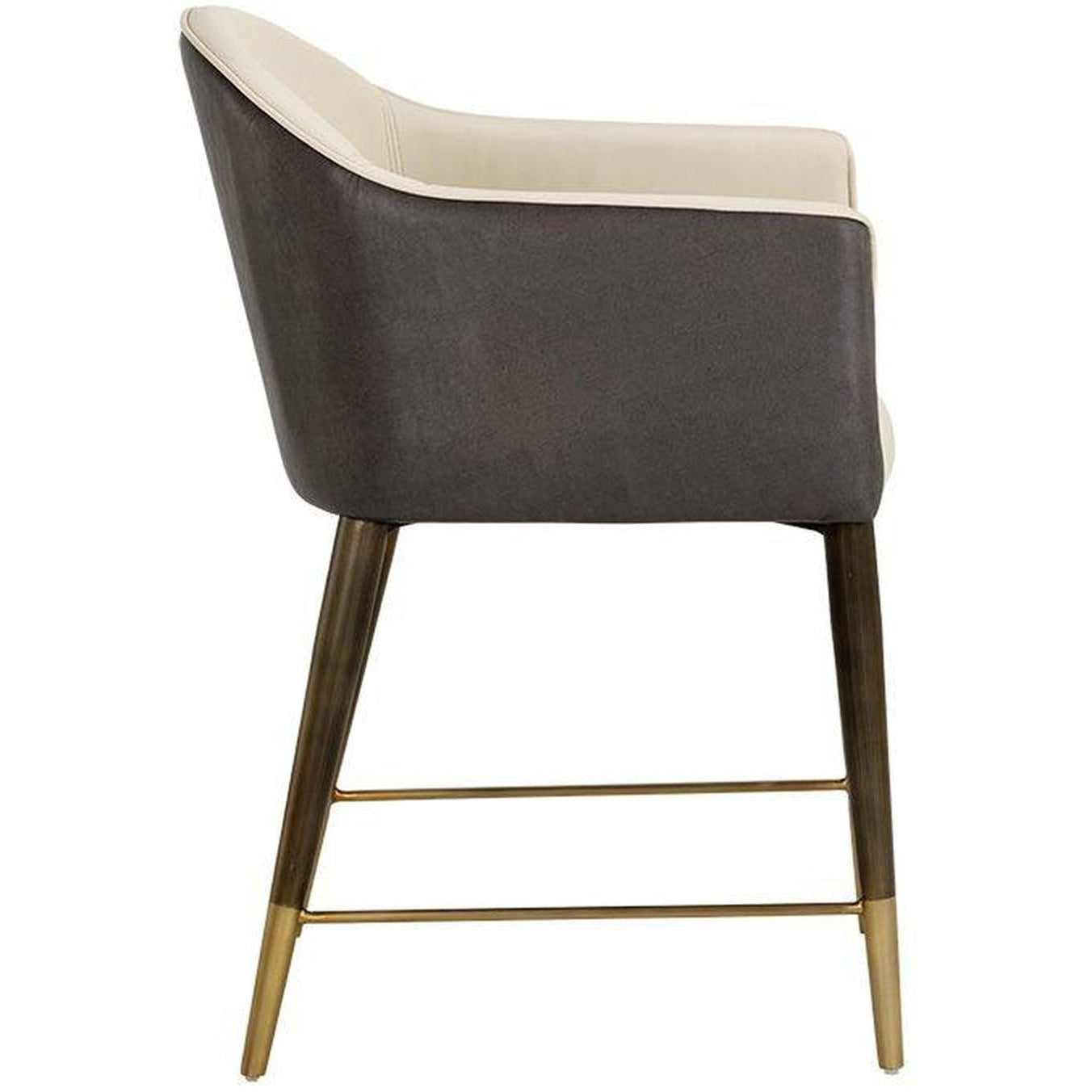 Sunpan Kylin Chair - Dillon Cream / Bravo Ash