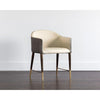 Sunpan Kylin Chair - Dillon Cream / Bravo Ash