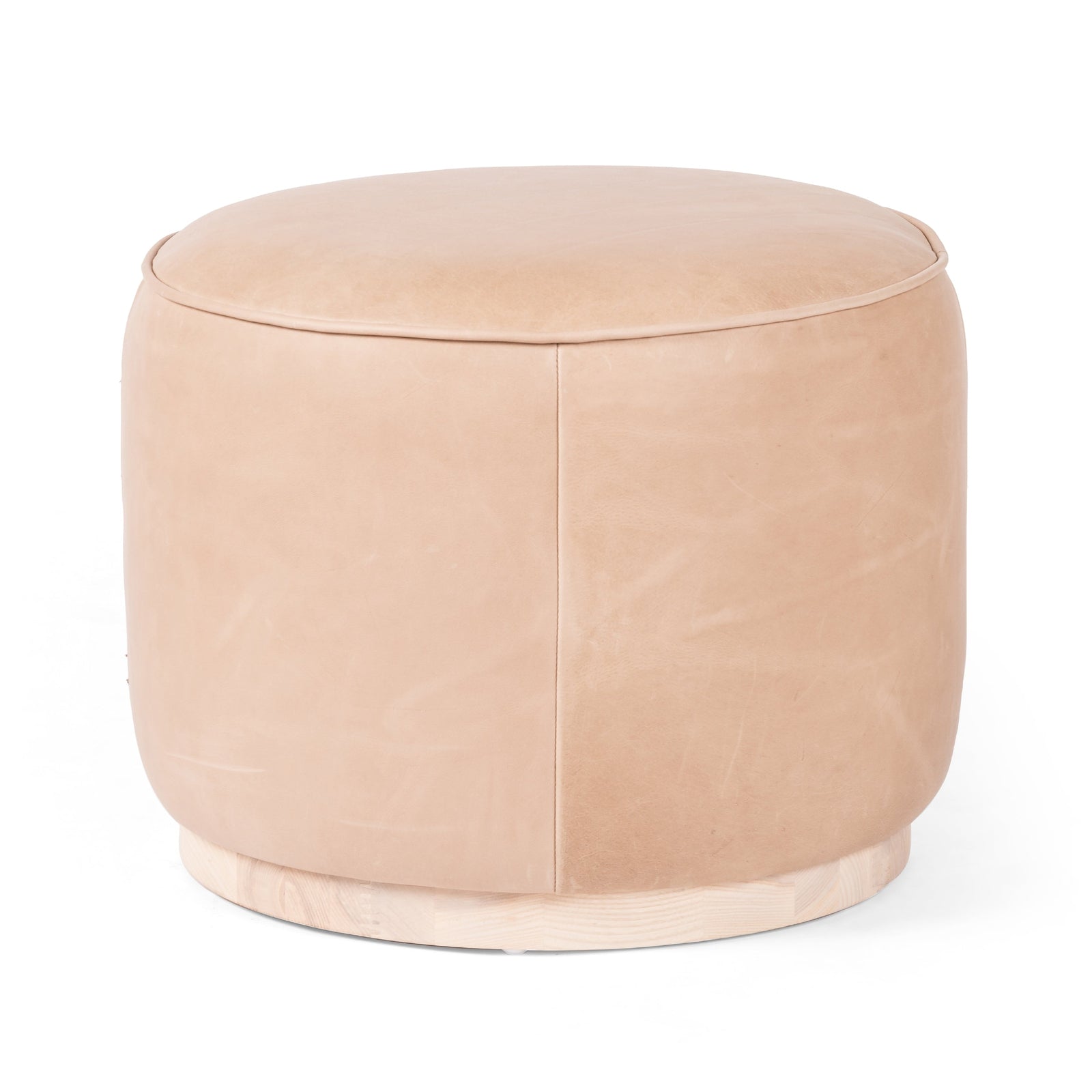 Four Hands Sinclair Round Ottoman