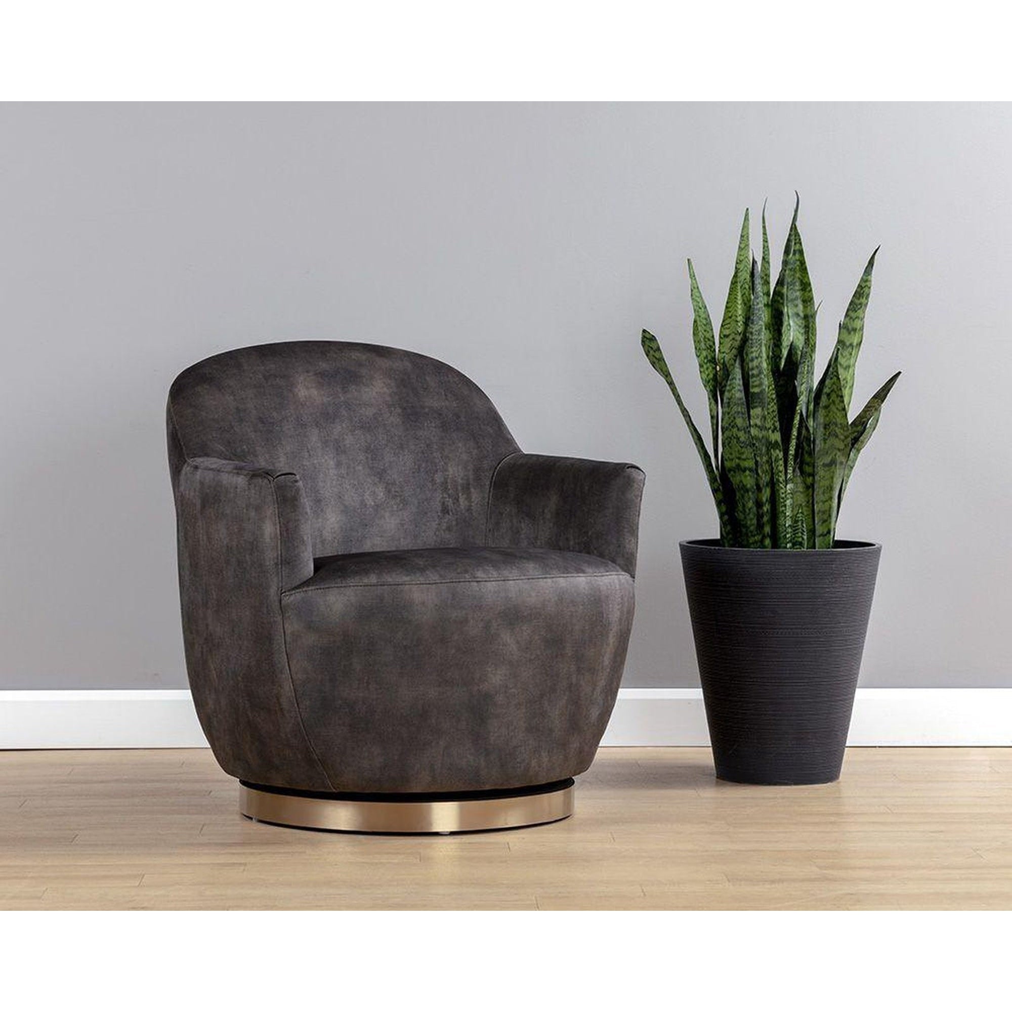 Sunpan Casey Swivel Lounge Chair