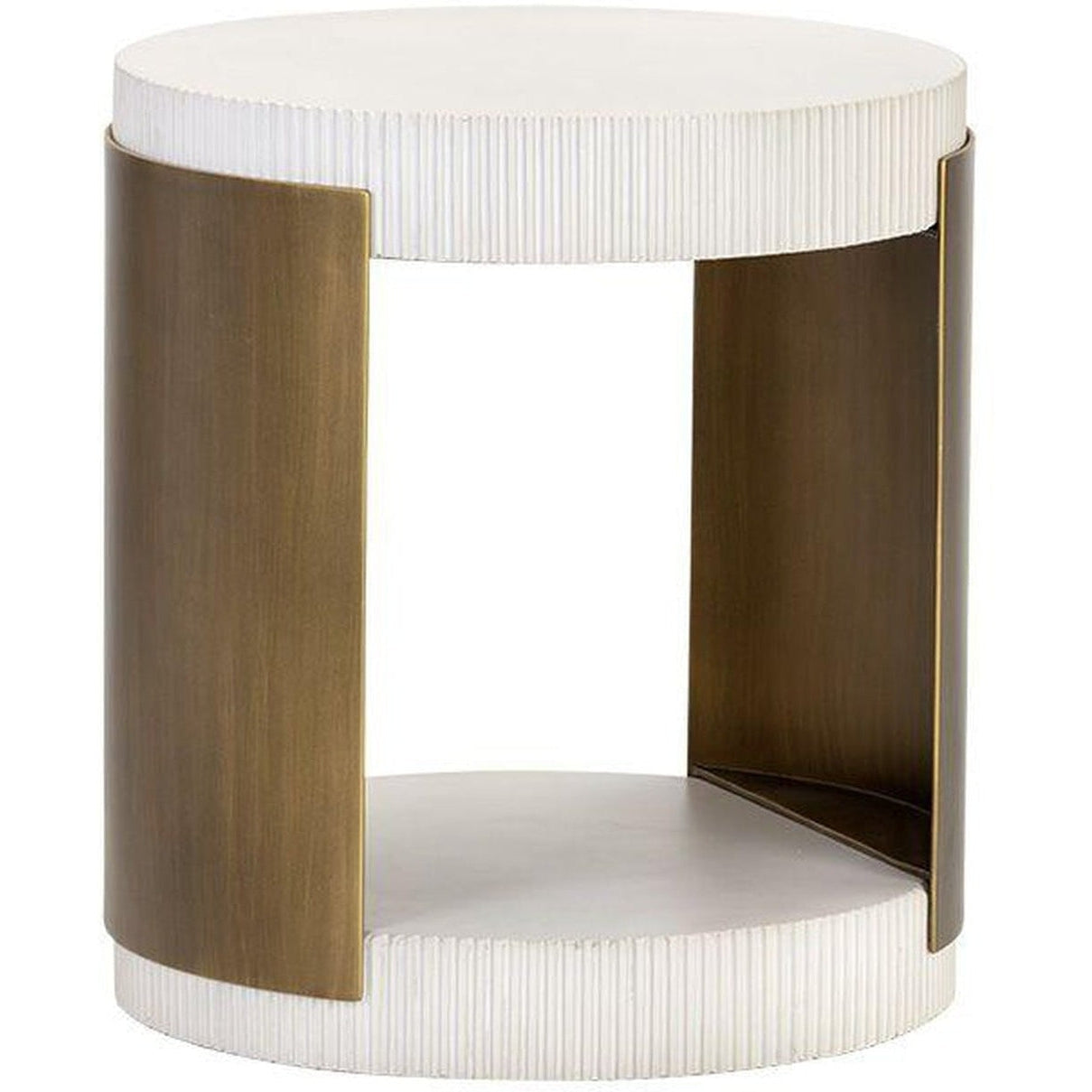 Sunpan Cavette End Table