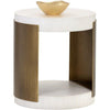 Sunpan Cavette End Table