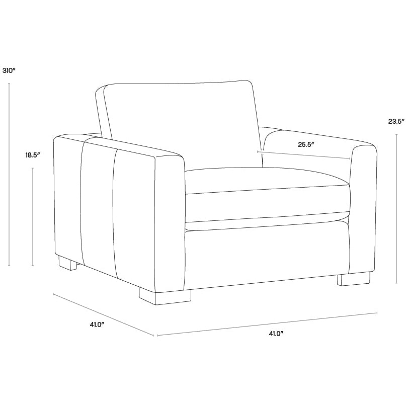 Sunpan Baylor Armchair