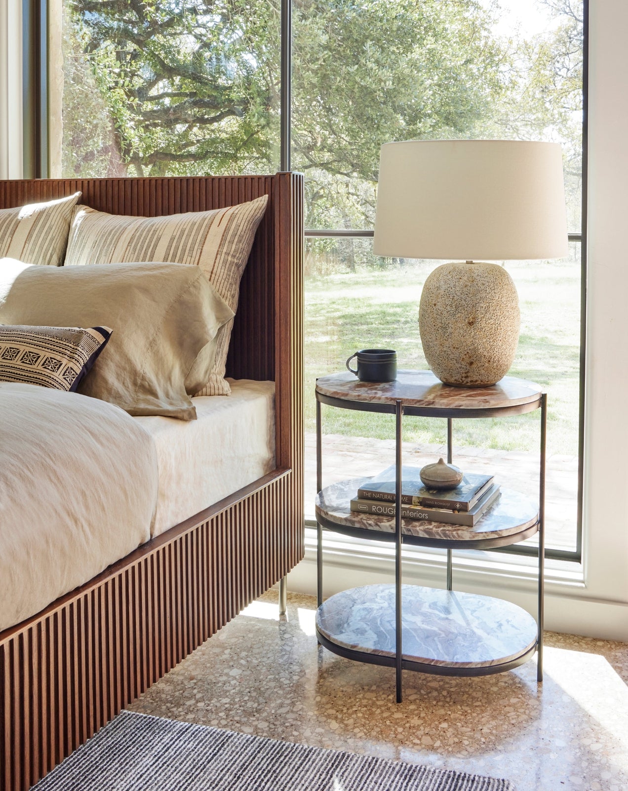 Four Hands Felix Oval Nightstand