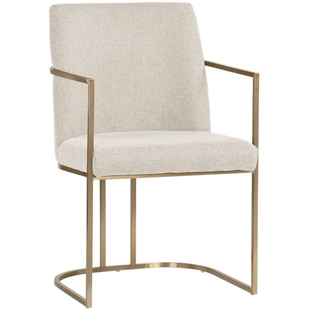 Sunpan Rayla Dining Arm Chair