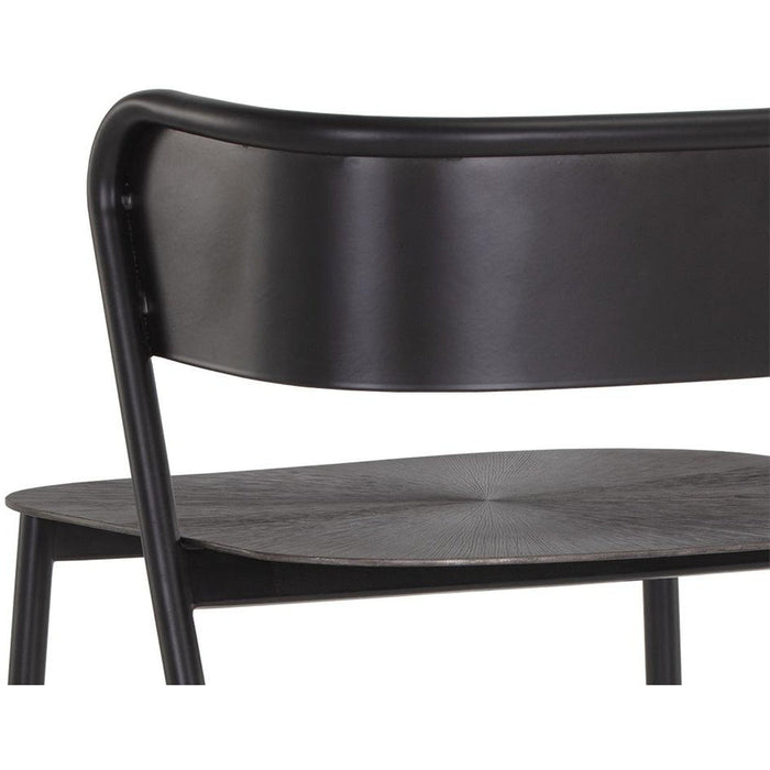 Sunpan Keanu Barstool - Gunmetal