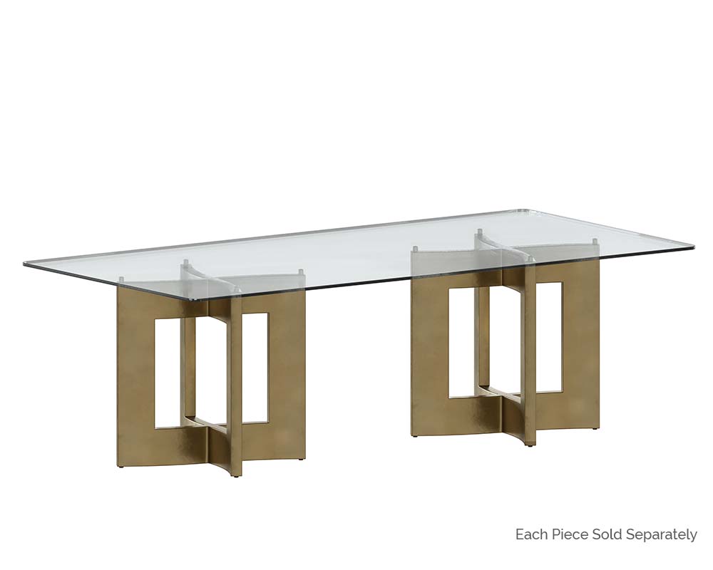 Sunpan Lianne Rectangular Dining Table