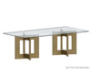 Sunpan Lianne Rectangular Dining Table