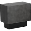 Sunpan Blakely End Table - Gunmetal