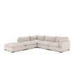 Four Hands Westwood 4 PC Sectional with Ottoman