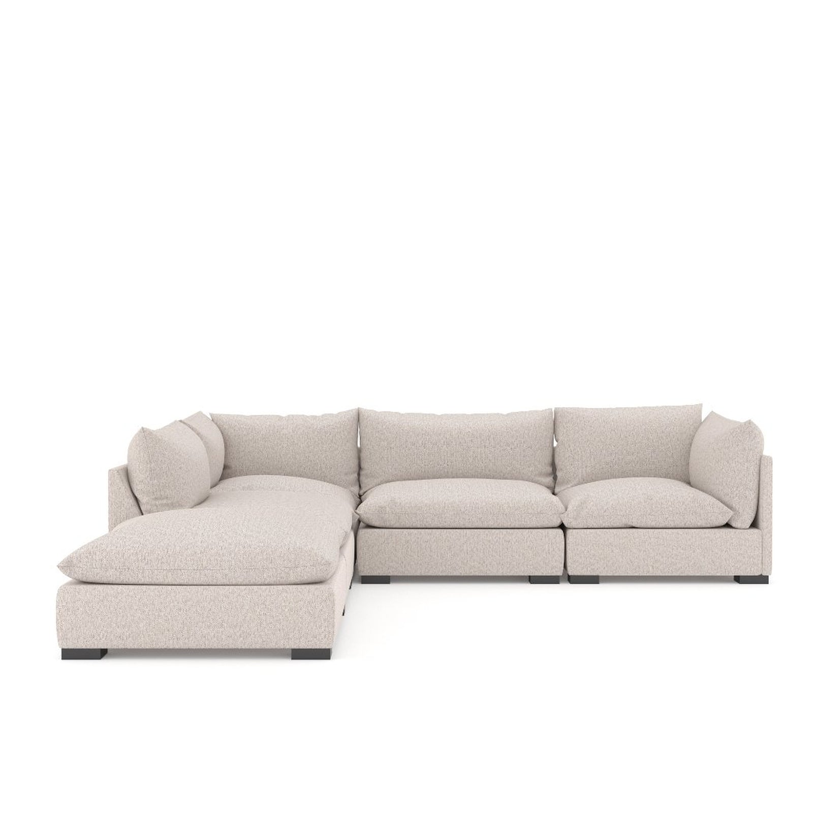 Four Hands Westwood 4 PC Sectional with Ottoman