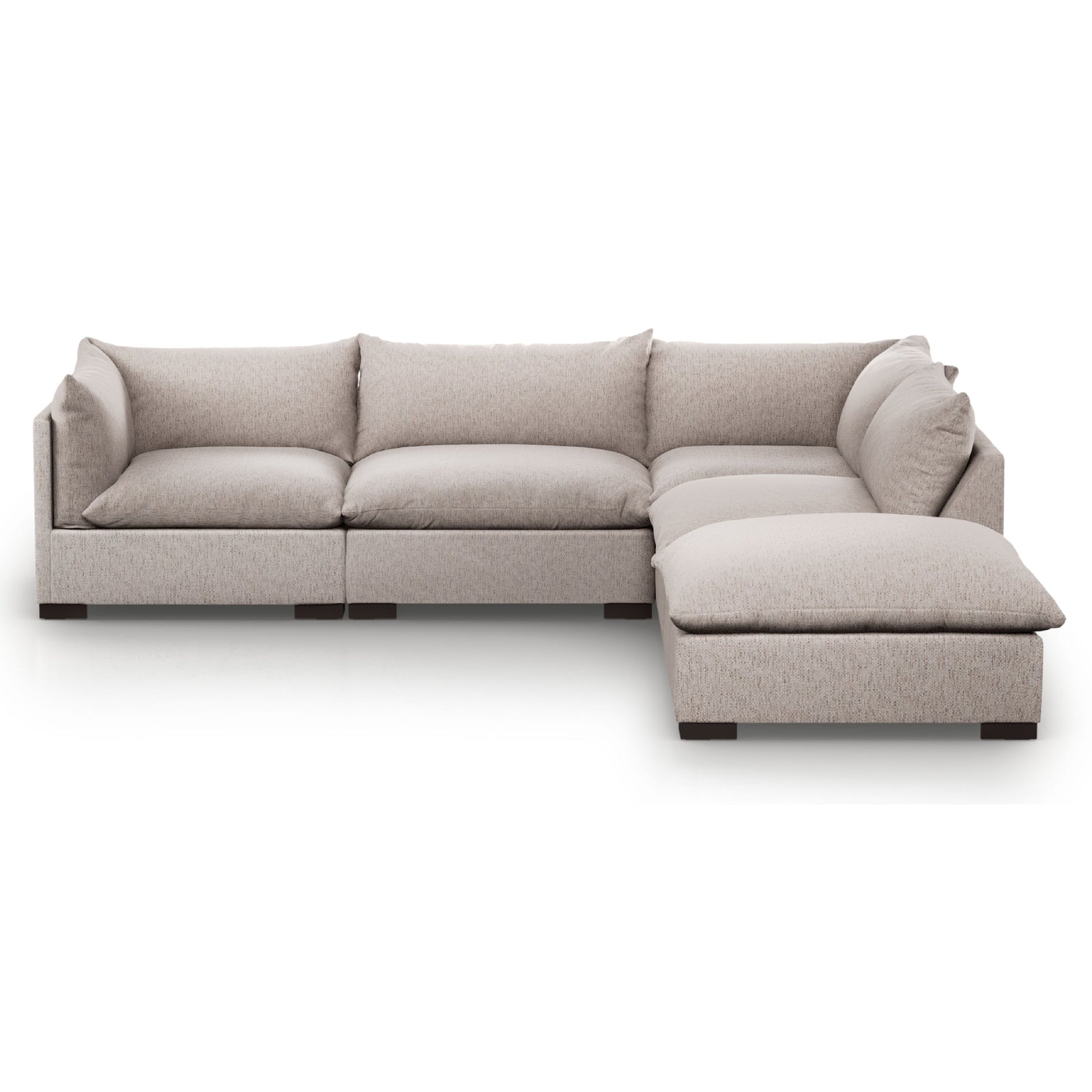 Four Hands Westwood 4 PC Sectional with Ottoman