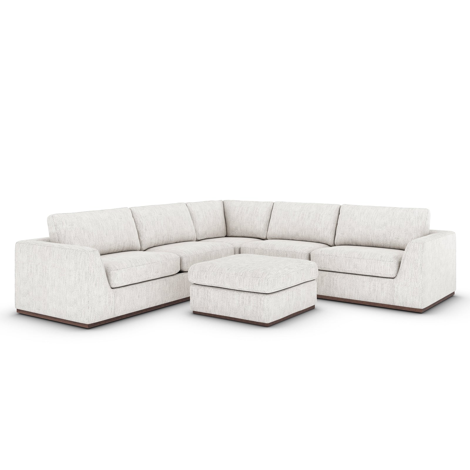 Four Hands Colt 3 PC Sectional with Ottoman