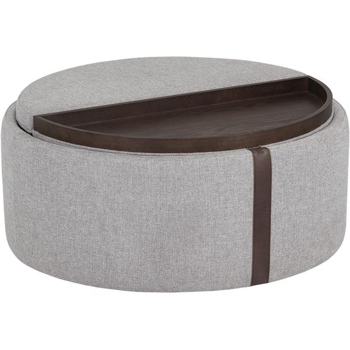 Sunpan Borelli Wheeled Storage Ottoman