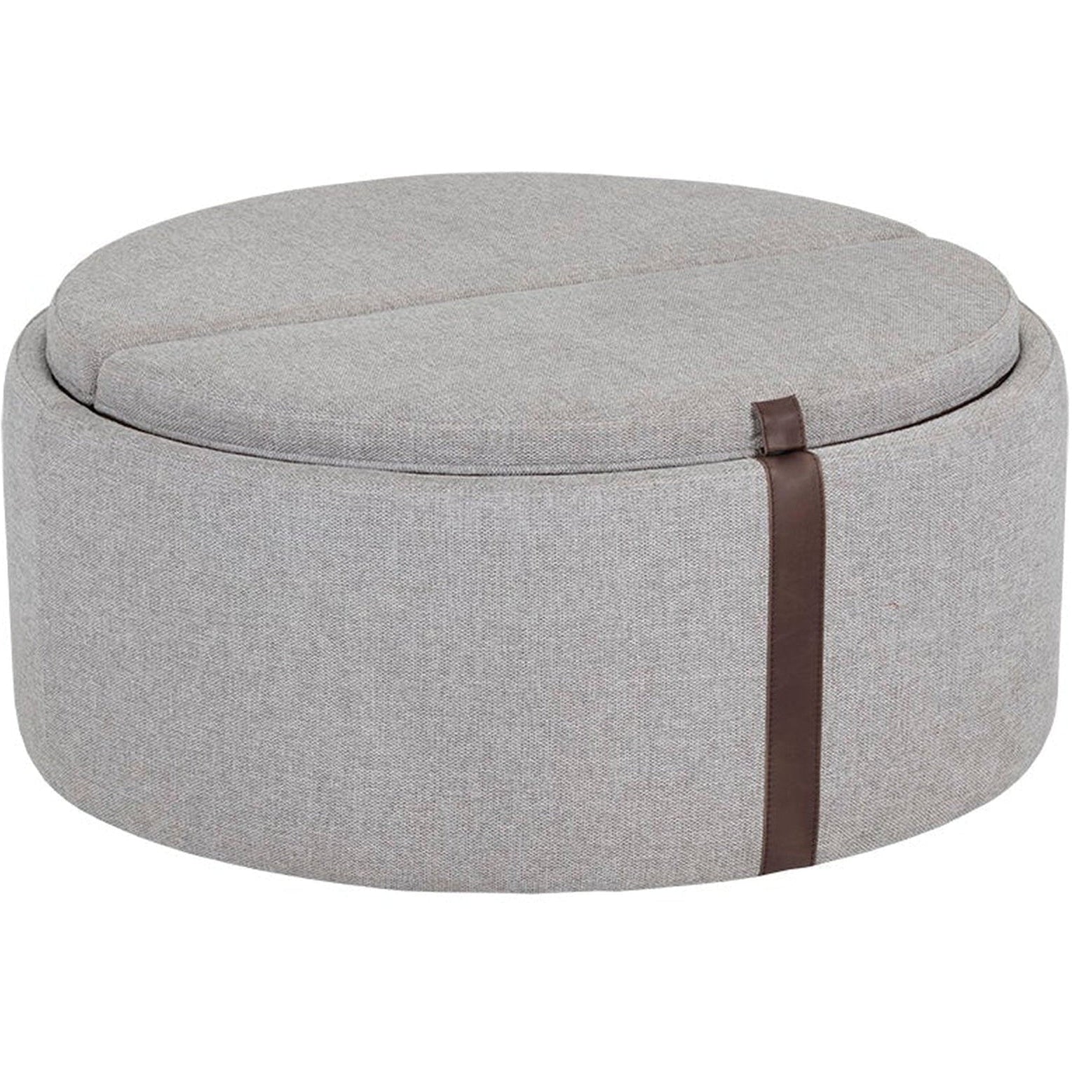 Sunpan Borelli Wheeled Storage Ottoman