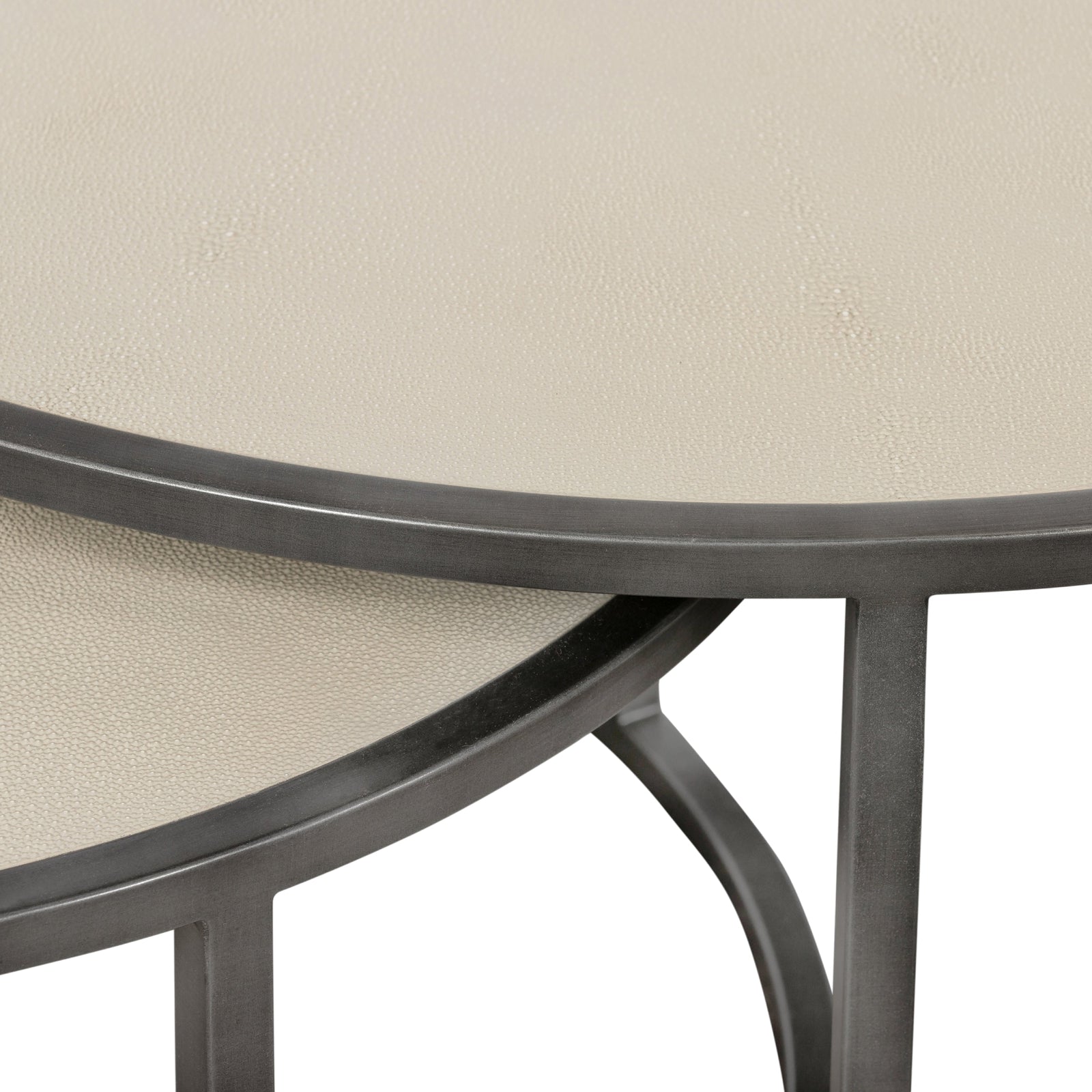 Four Hands Shagreen Nesting Coffee Table