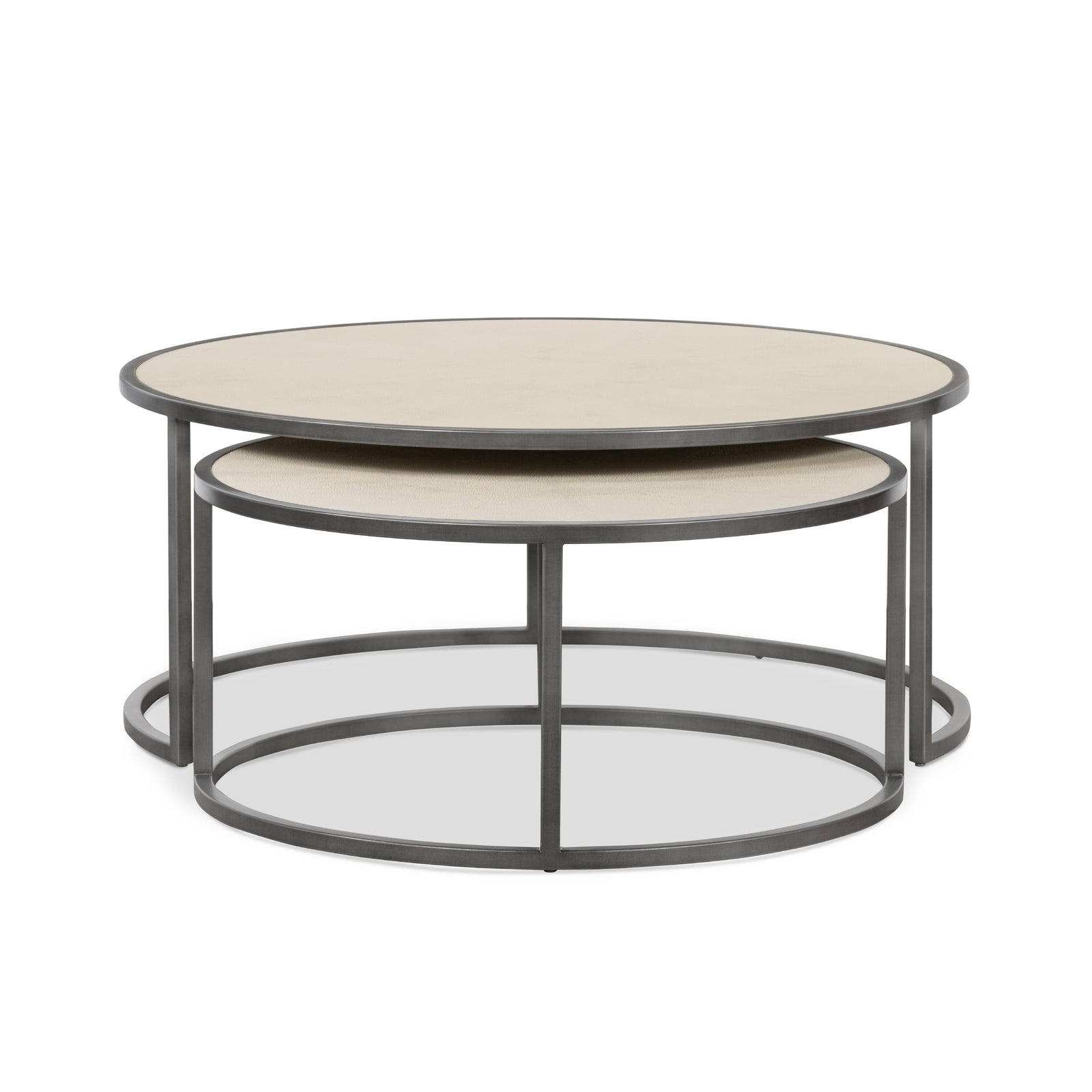 Four Hands Shagreen Nesting Coffee Table