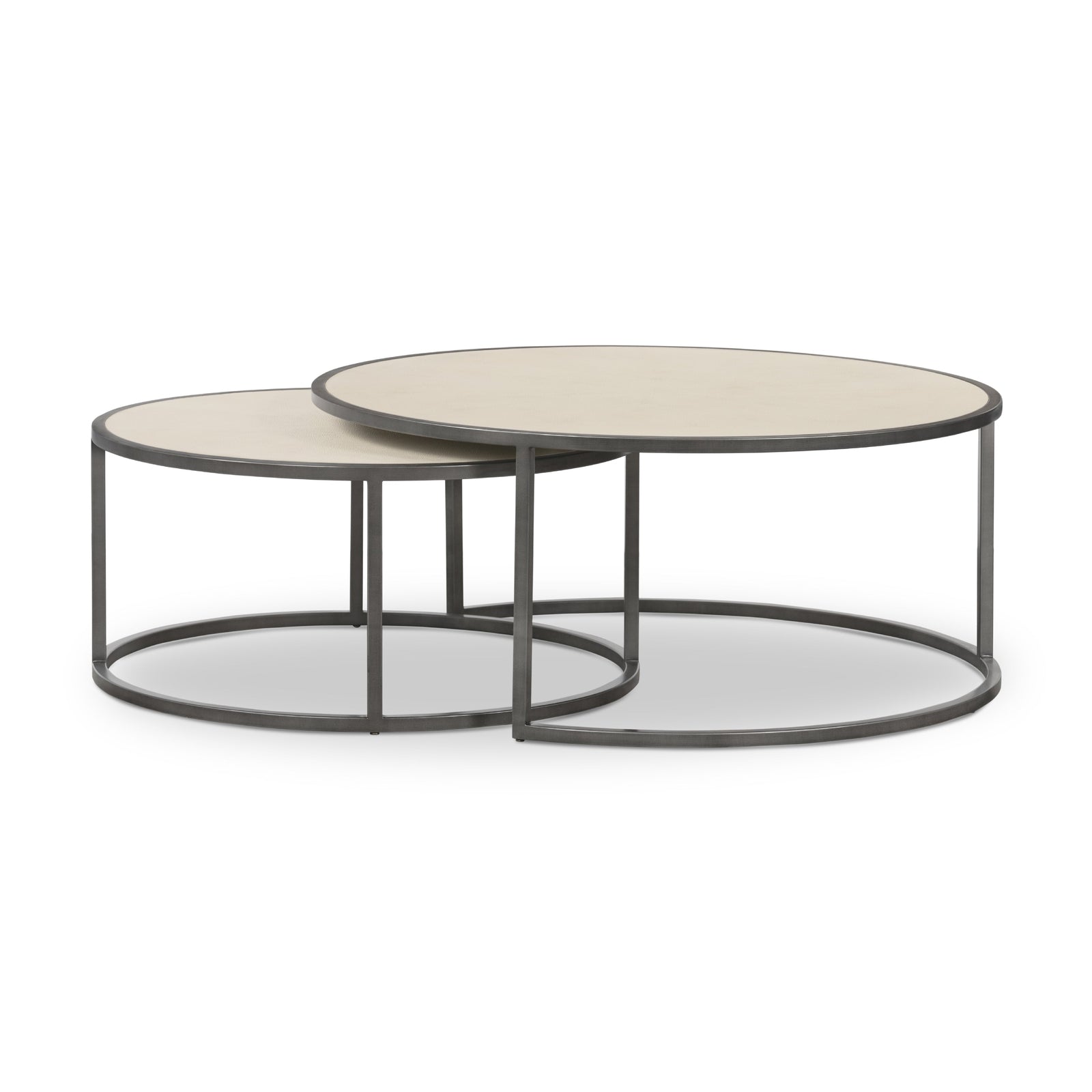 Four Hands Shagreen Nesting Coffee Table