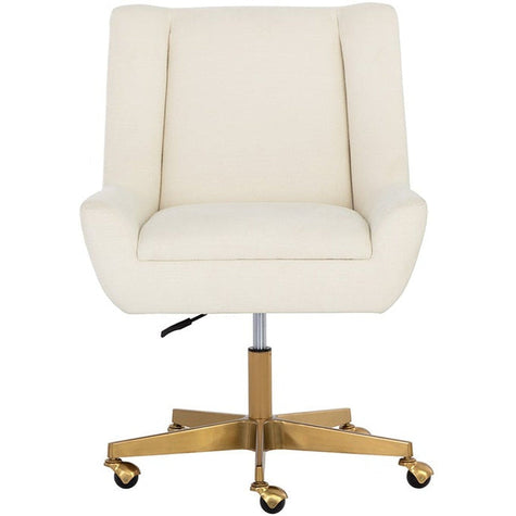 Sunpan Mirian Office Chair - Zenith Alabaster