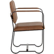 Sunpan Garrett Office Chair - Vintage Cognac Leather