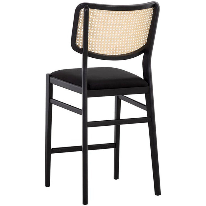 Sunpan Annex Counter Stool - Velvet Black