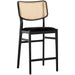 Sunpan Annex Counter Stool - Velvet Black