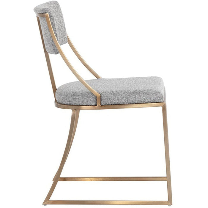 Sunpan Makena Dining Chair - Monument Pebble