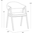 Sunpan Burgos Dining Armchair