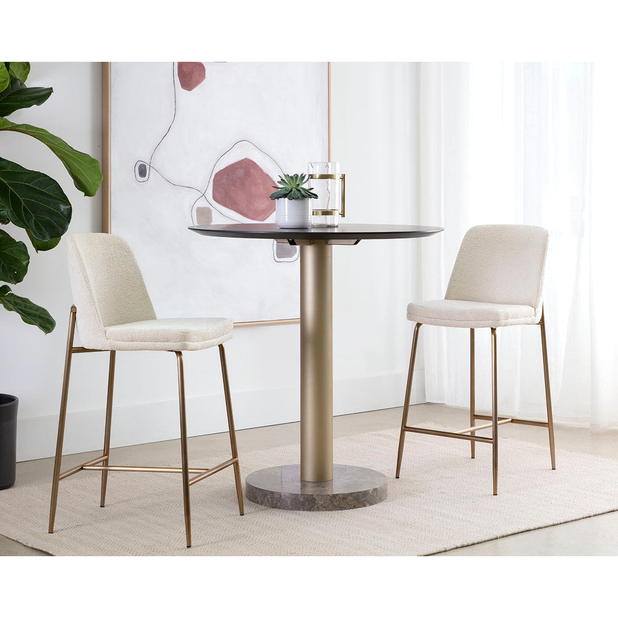 Sunpan Zeke Counter Stool - Set of 2
