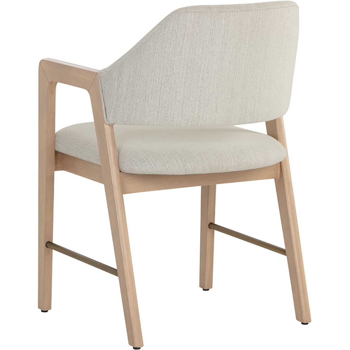 Sunpan Milton Dining Armchair - Light Wash