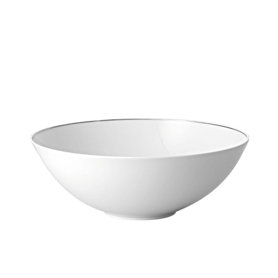 Rosenthal TAC 02 Platinum Vegetable Bowl Open - 10 1/4 Inch