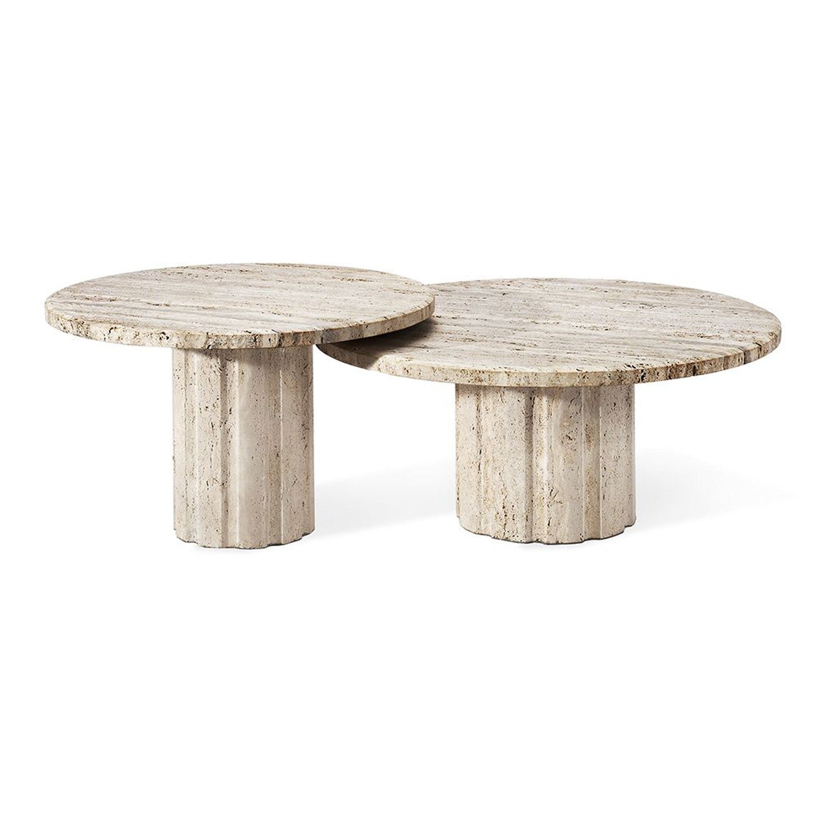 Interlude Home Amerigo Cocktail Tables - Set of 2