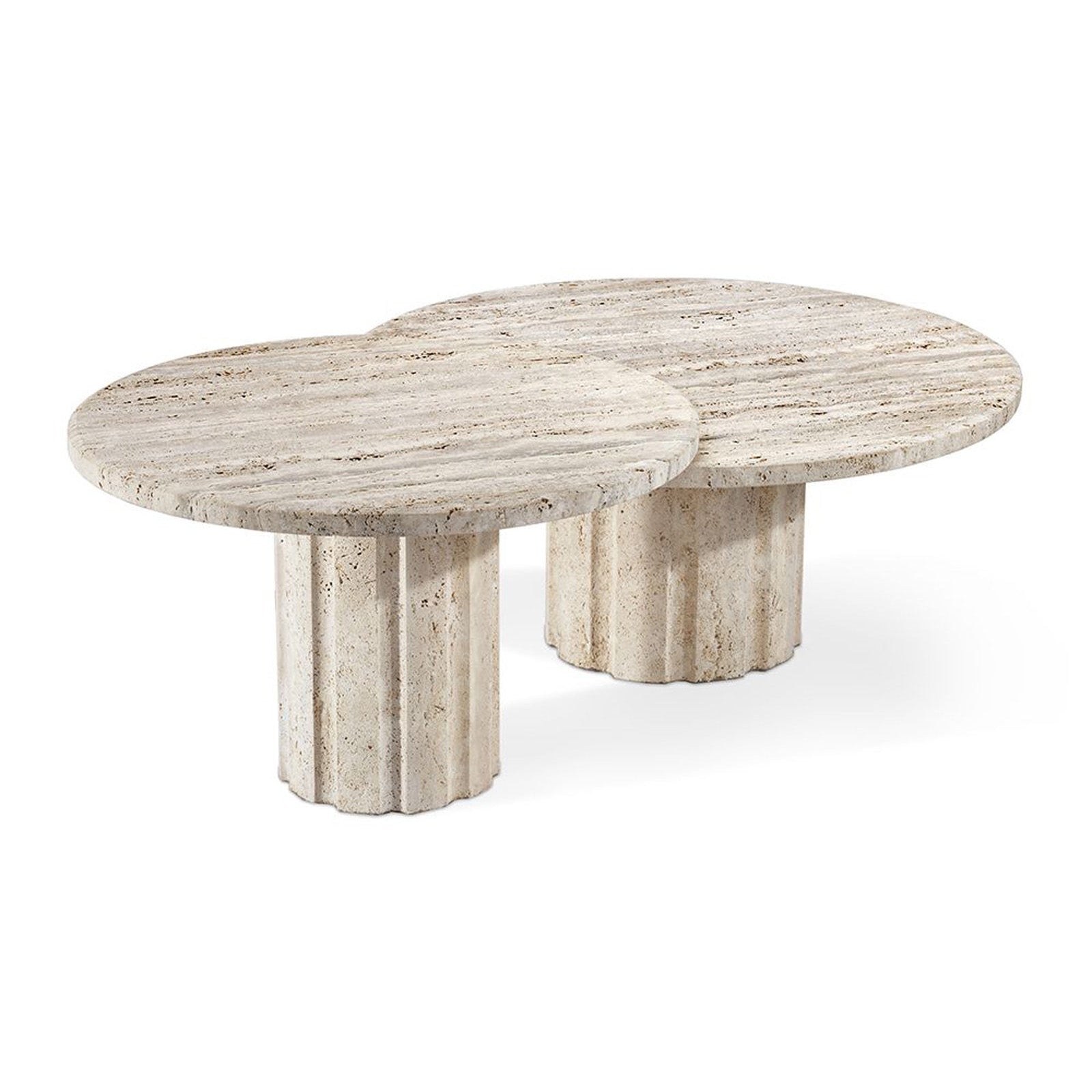 Interlude Home Amerigo Cocktail Tables - Set of 2