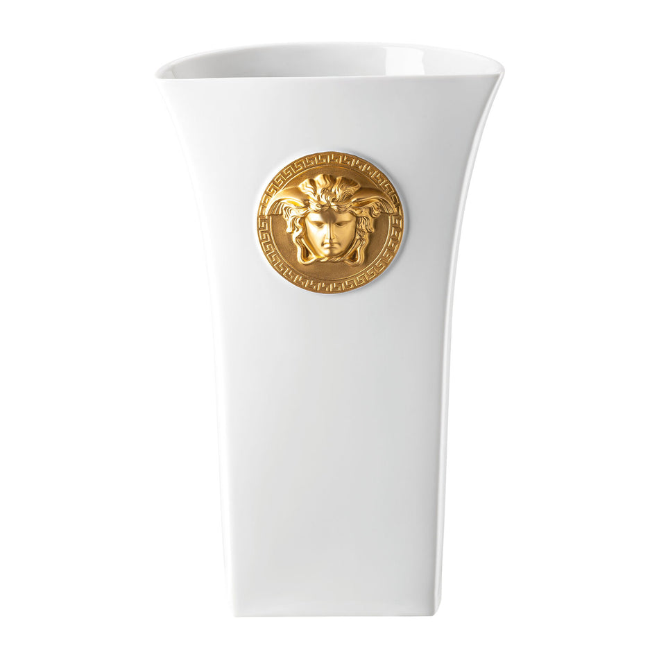 Versace Medusa Madness Vase White - 13.5 Inch