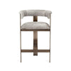 Interlude Home Darcy Hide Counter Stool