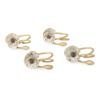Michael Aram Anemone Napkin Set of 4 Rings