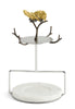 Michael Aram Butterfly Ginkgo Gold Demitasse Set with Stand