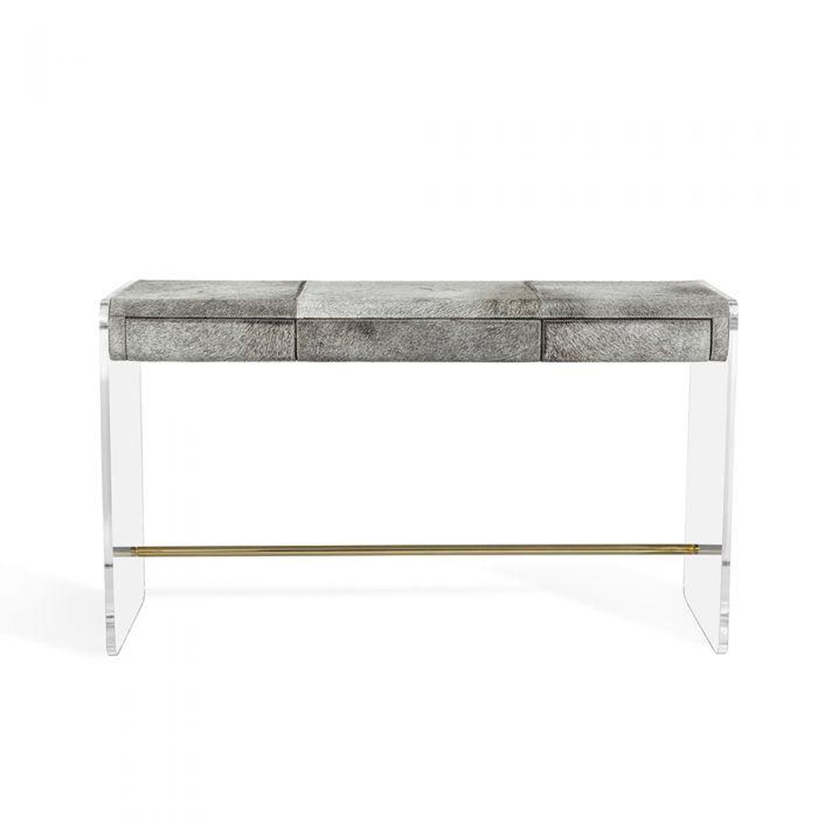 Interlude Home Cora Hide Desk