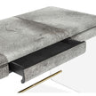 Interlude Home Cora Hide Desk