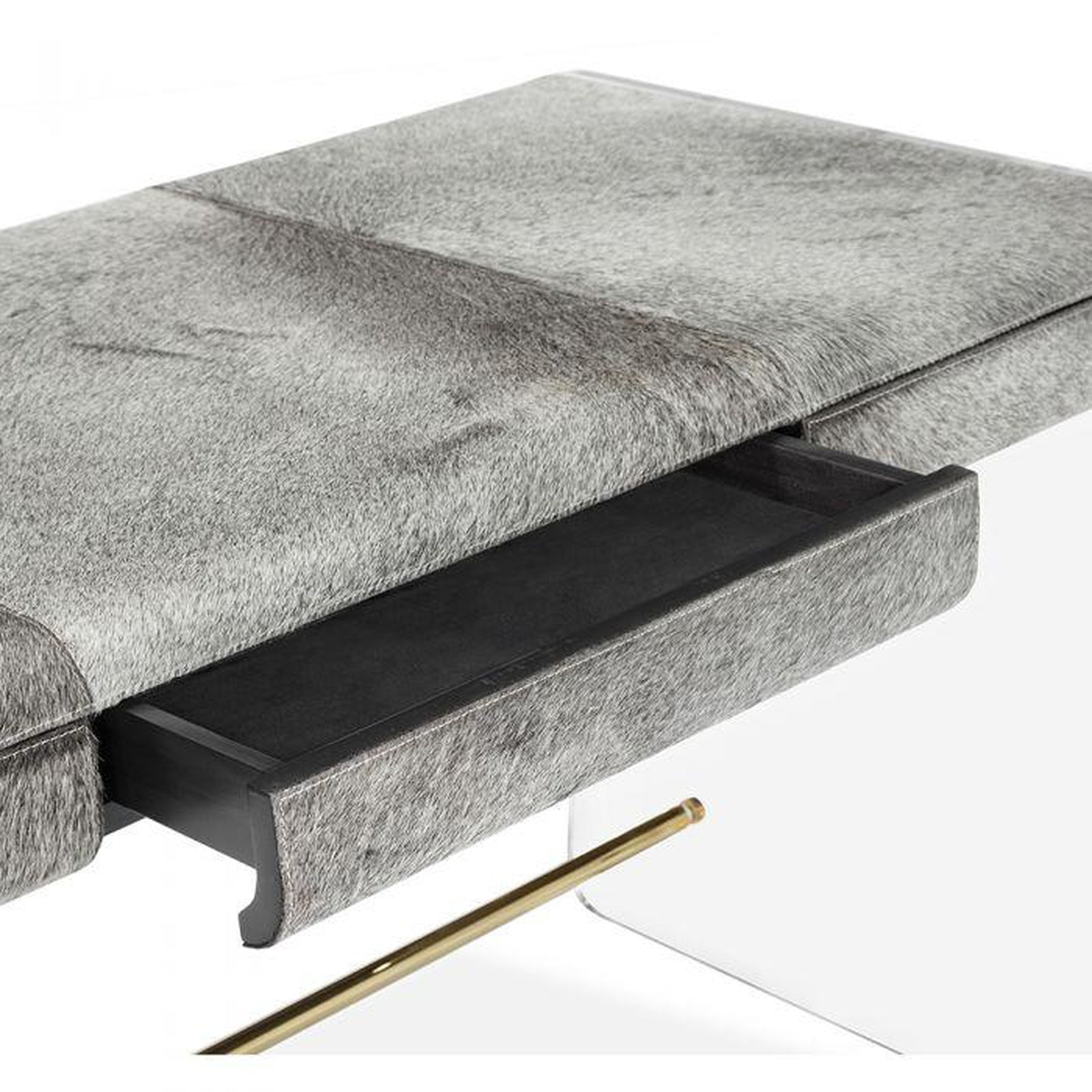 Interlude Home Cora Hide Desk