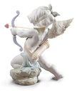 Lladro Straight to The Heart Cupid Angel Figurine