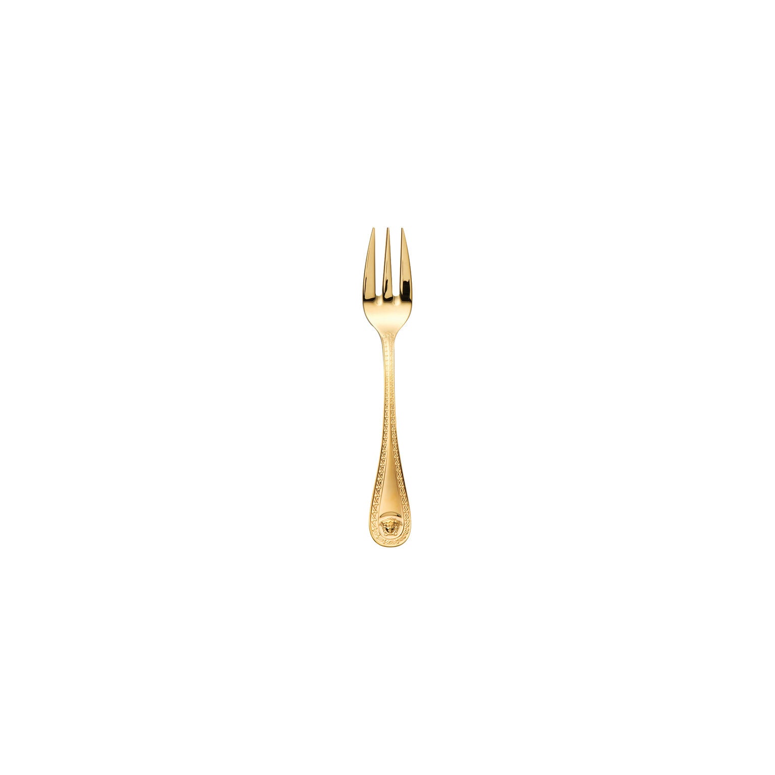 Versace Medusa Flatware Cake Fork Gold Plated