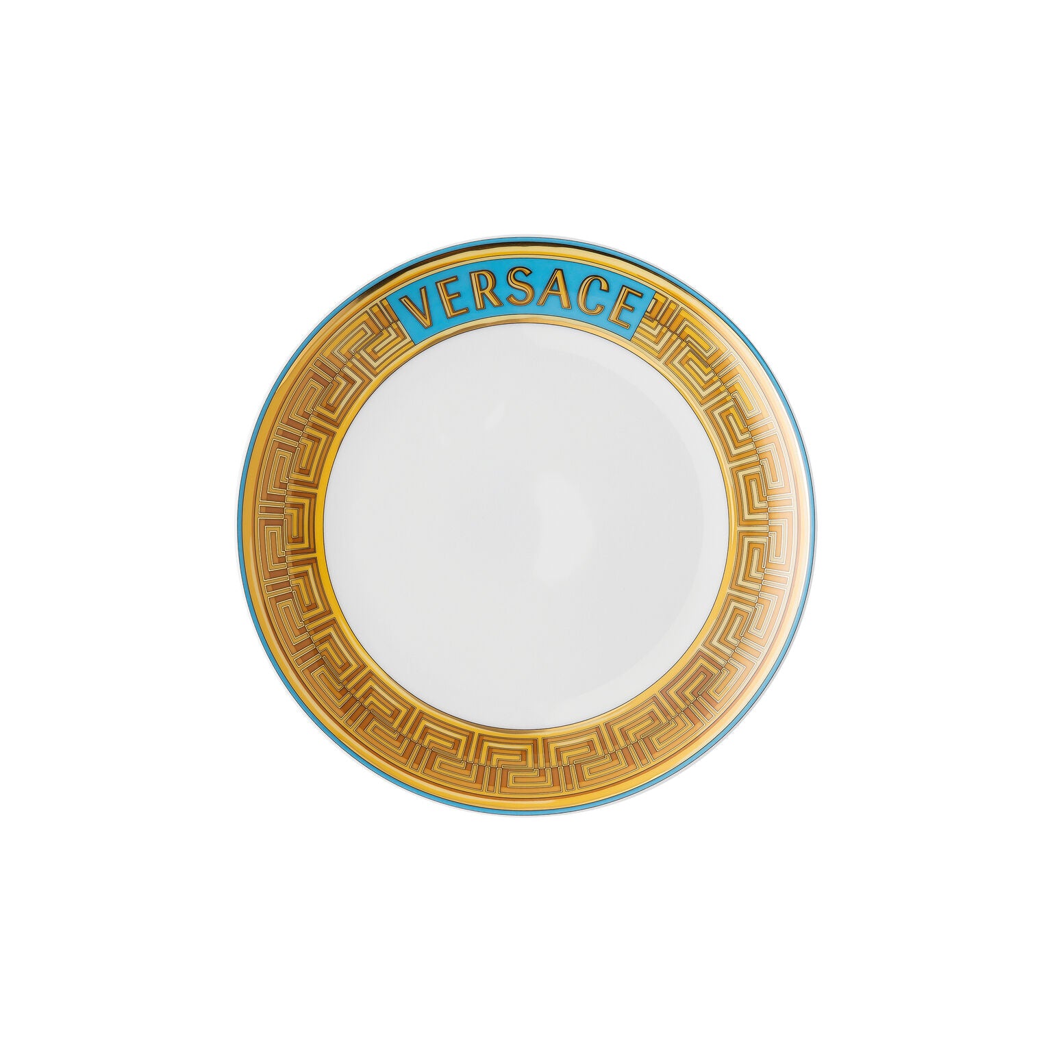 Versace Medusa Amplified Salad Plate - Blue Coin