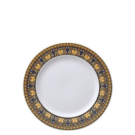 Versace Medusa Blue Salad Plate