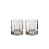 Versace Medusa Lumiere Haze Whiskey DOF 5 oz 3 1/2 in - Set Of Two