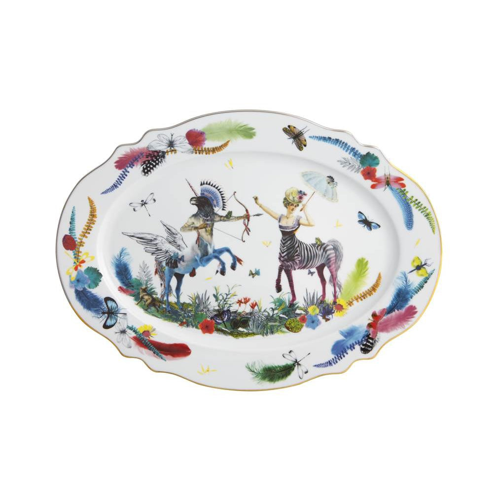 Vista Alegre Christian Lacroix - Caribe Oval Platter By Christian Lacroix